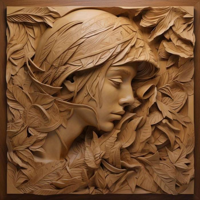 نموذج ثلاثي الأبعاد لآلة CNC 3D Art 